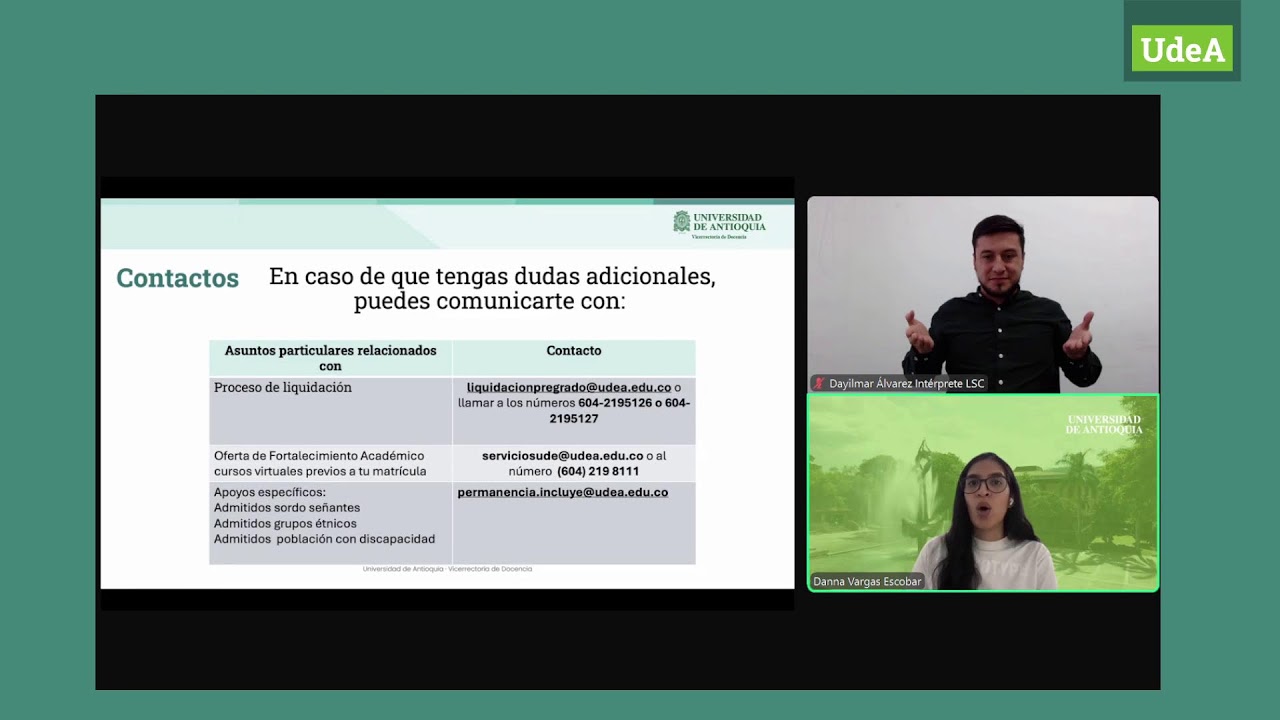 Pasaste a la UdeA ¿Ahora qué? Resuelve tus dudas sobre el proceso de matrícula.