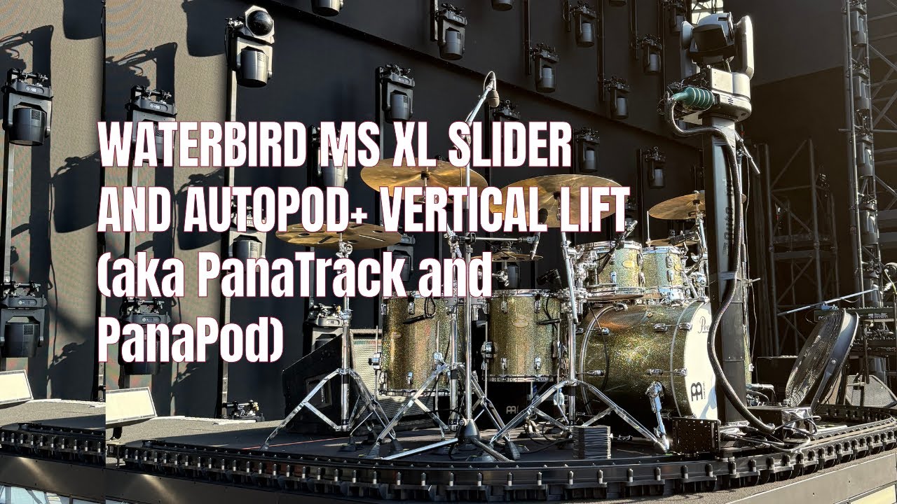 Waterbird MS XL Slider and Autopod+ vertical lift (aka PanaTrack&nbsp;and&nbsp;PanaPod)