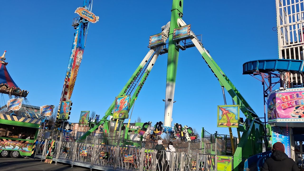 Kmg lunarix maximum funfair ride off ride funderland Dublin rds 2025