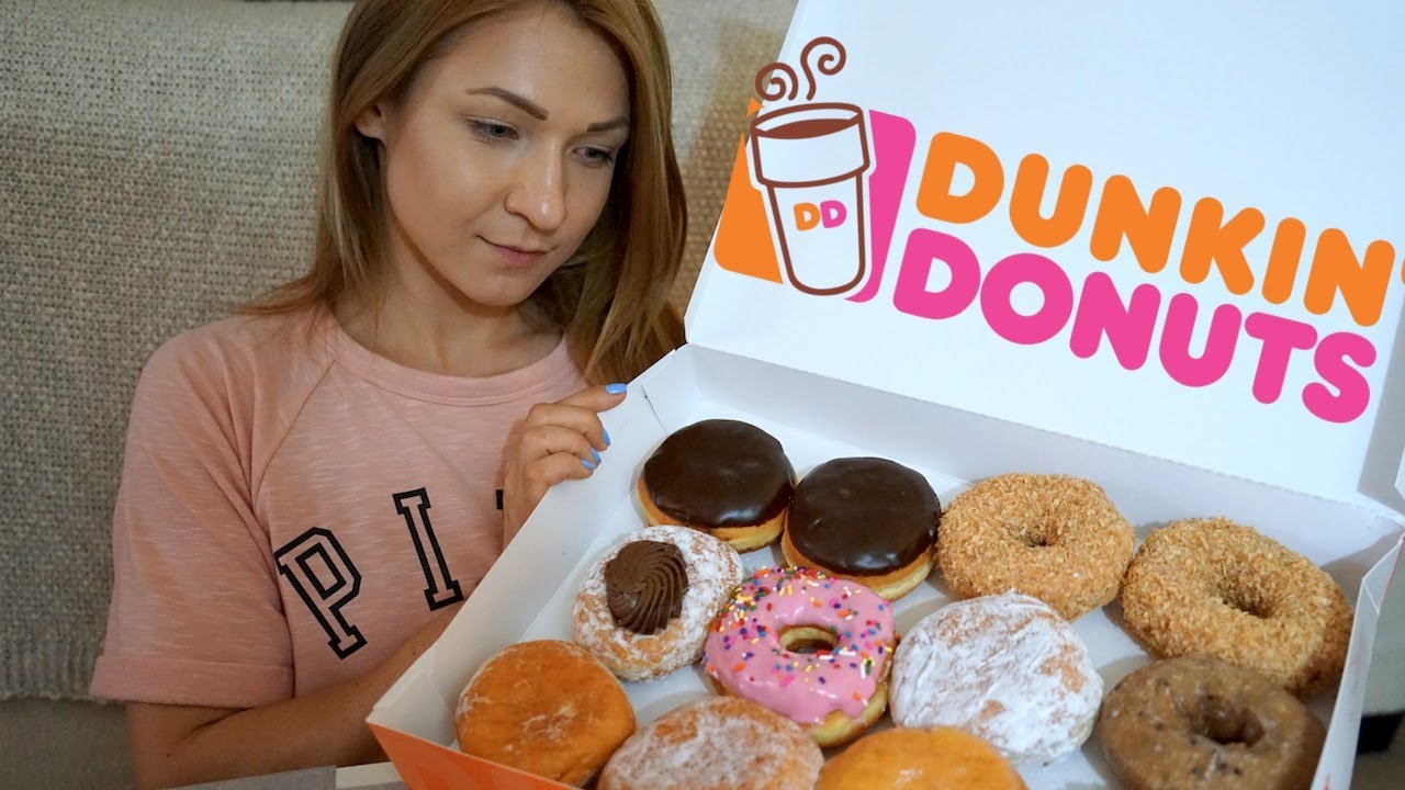 MUKBANG | Dunkin Donuts | Eating show