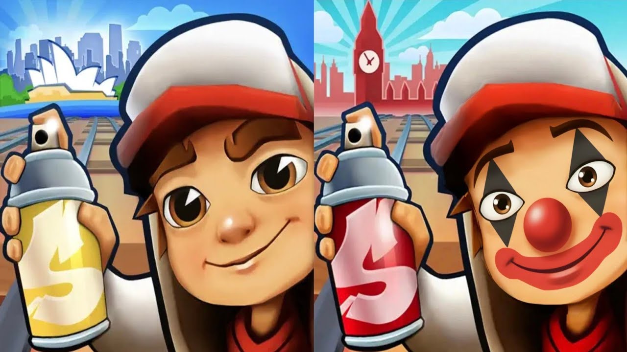 Subway surfers : Sydney 2024 🆚 London 2026 Map Comparison 