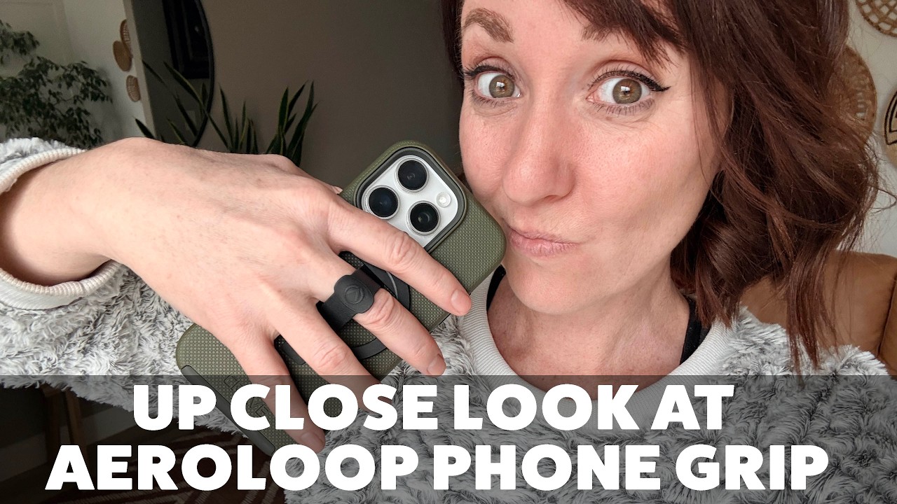 Meet the Aeroloop phone grip for MagSafe cases!