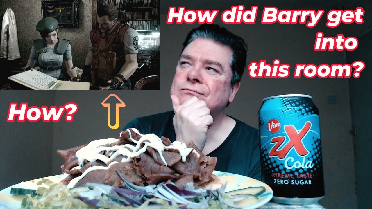 ASMR - Eating A Kebab For Lunch (Resident Evil Ramble)