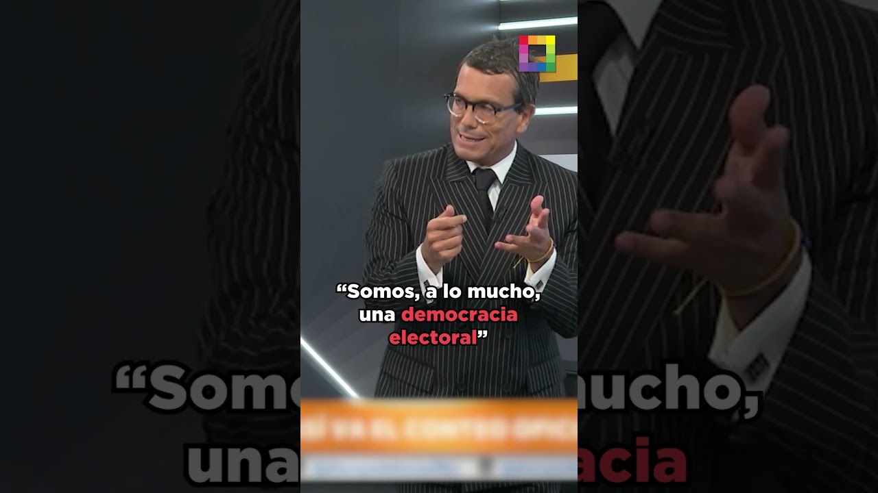 Christian Hudtwalcker: &ldquo;Solo se cumplen los requisitos de democracia cuando votamos&rdquo; #AhoraYEnLaHora