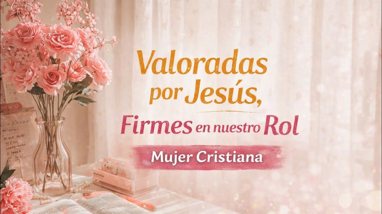 Valoradas por Jesús, Firmes en Nuestro Rol 📖 | Mujer Cristiana ✨