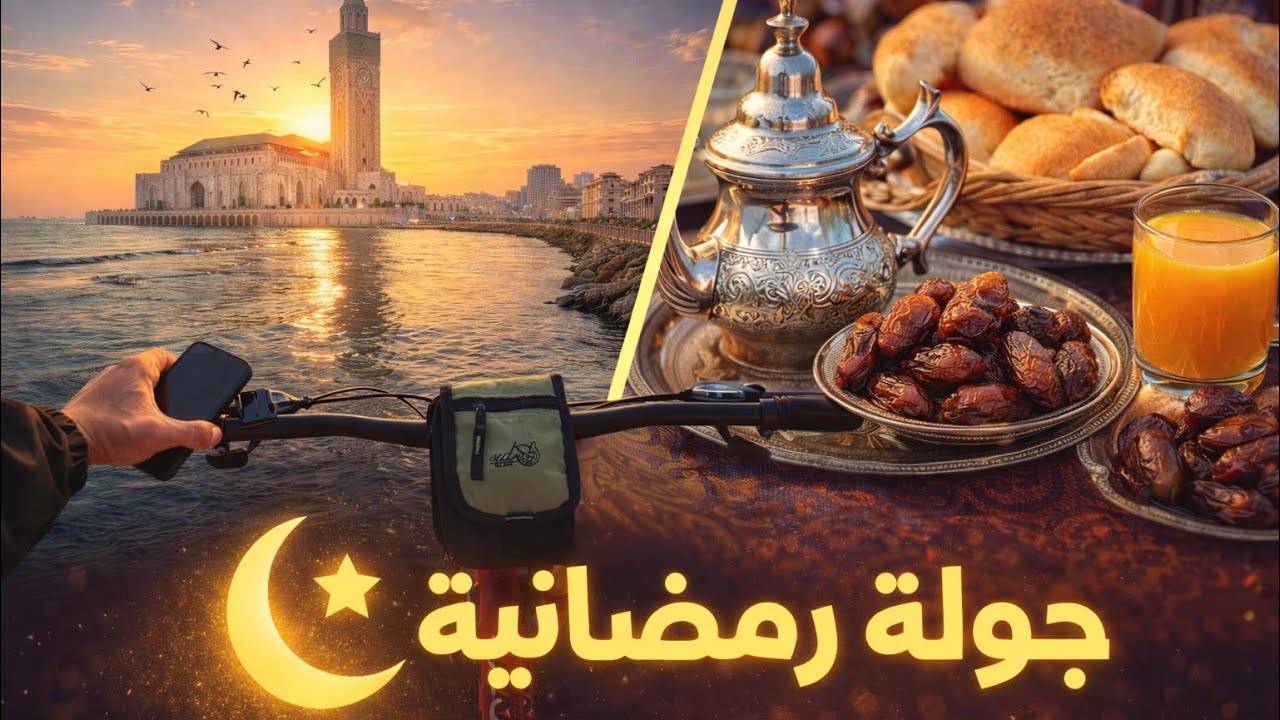 جولة رمضانية قبل الفطور 🌅في مدينة سلا 😍🔥