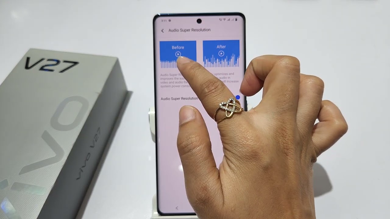 How to increase sound quality in vivo v27 pro | vivo v27 me sound quality kaise badhaye |Audio boost