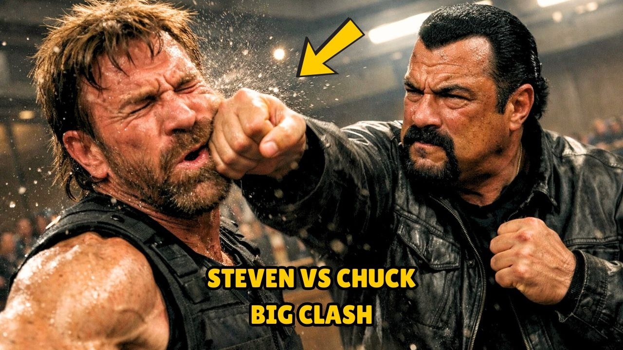 THE FIGHT NOBODY COULD STOP — CHUCK NORRIS VS STEVEN SEAGAL!