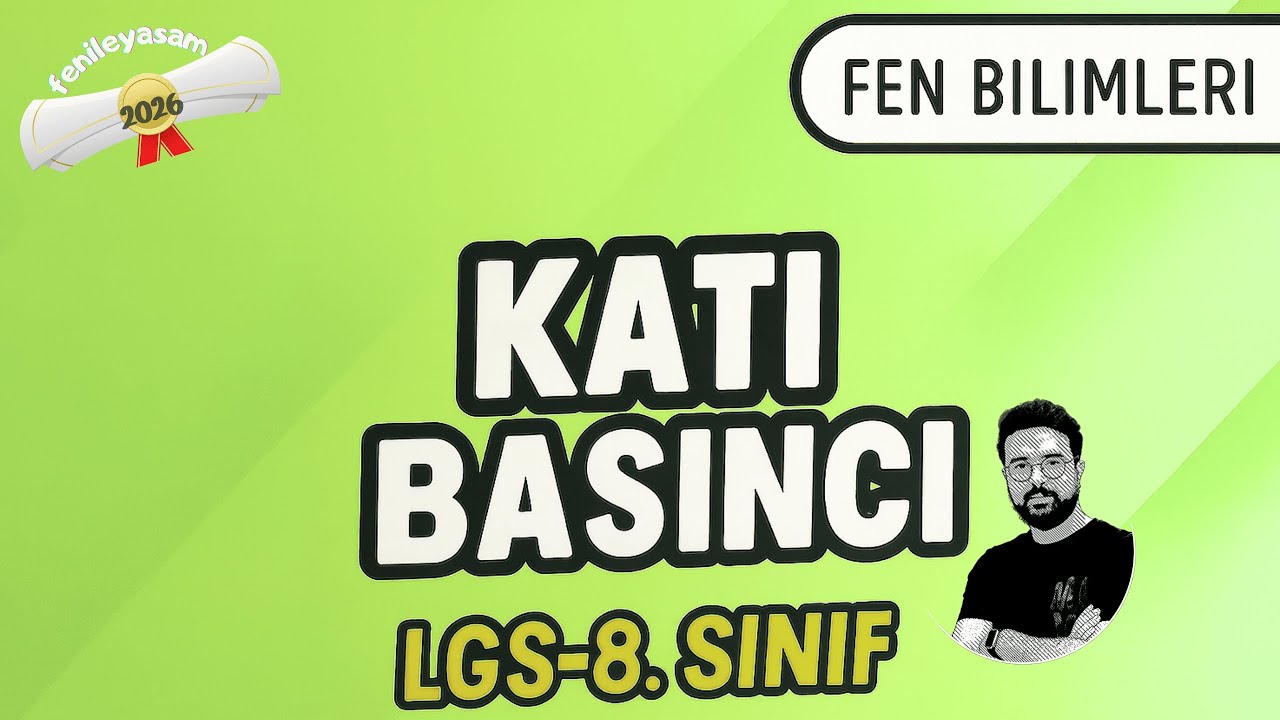 Katı Basıncı  | 8. Sınıf Fen Bilimleri Konu Anlatımı #lgs2026