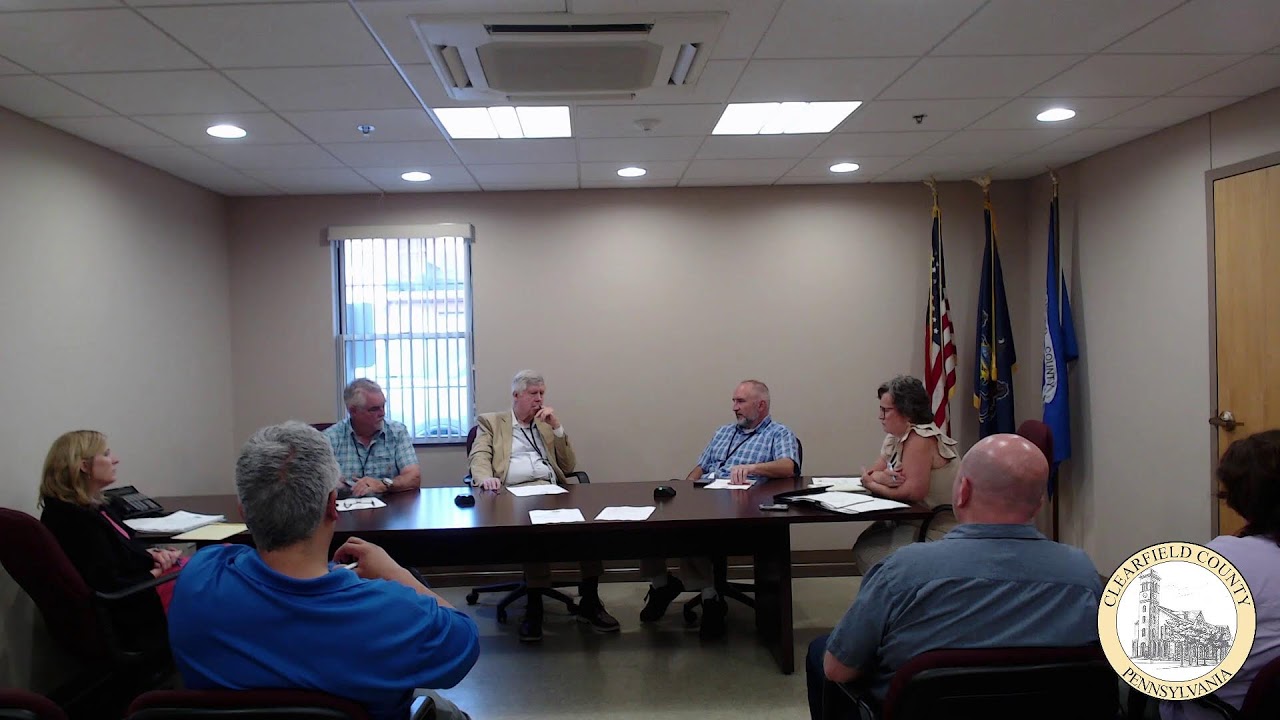 Clearfield County Commissioners' Meeting (6/24/2025)