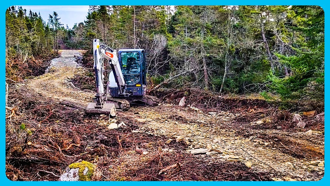 We Bought 100+ DIRT CHEAP ACRES in Rural Nova Scotia - DIY Driveway Build | Learning the Lands