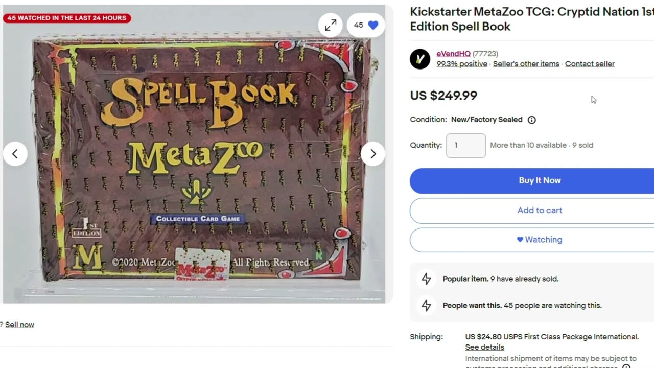 MetaZoo Ebay eVendHQ Blowout Deals