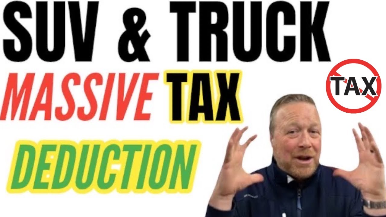 How to Get Vehicle Tax Deduction [Over 6,000 lb. GVWR] Auto, SUV & Truck 100% Depreciation Saves Tax