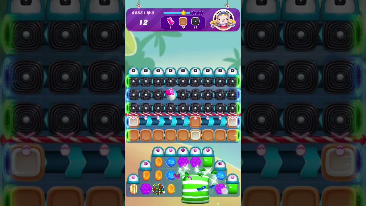 Candy Crush Saga Level 6285 | No Boosters