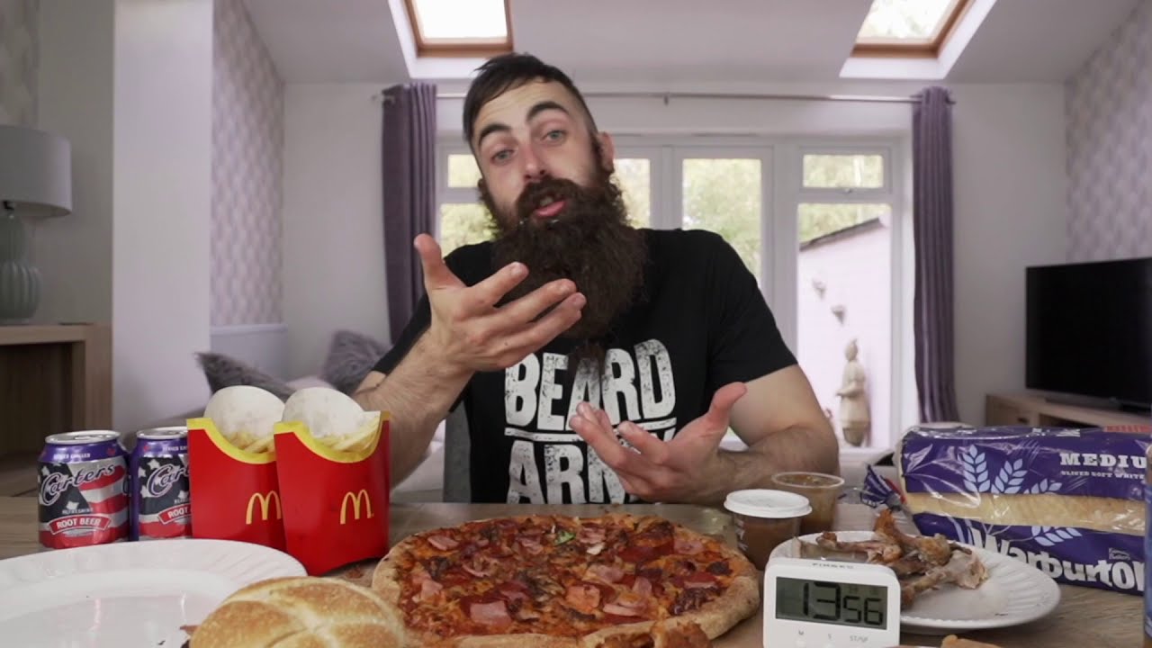 THE 12,000 CALORIE DEATH ROW MEAL TO END THEM ALL | FINAL MEAL CHALLENGE | BeardMeatsFood