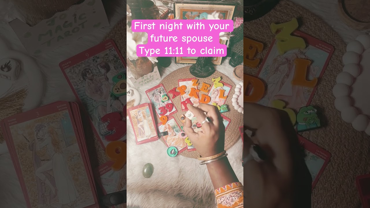 First night with your future spouse #futurespouse #tarot