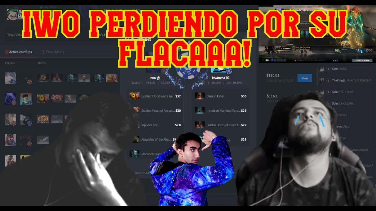 IWO APOSTANDO LO &Uacute;LTIMO QUE LE QUEDAAA!!! | Dota2