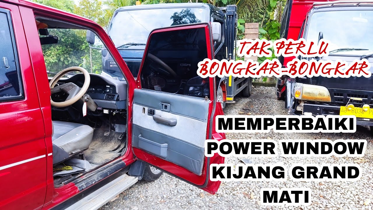 MEMPERBAIKI POWER WINDOW KIJANG PINTU KIRI YANG MATI