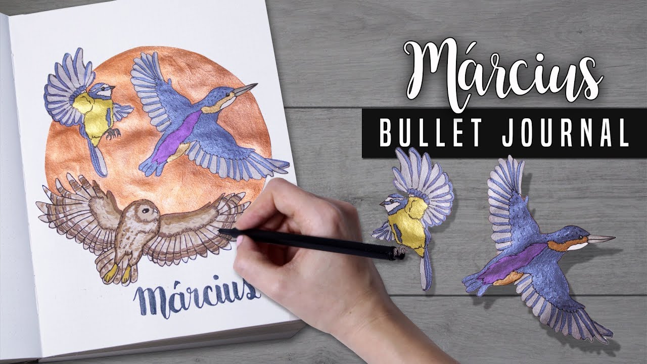 Bullet Journal [MAGYAR] 2018 Március DIY | March Plan With Me