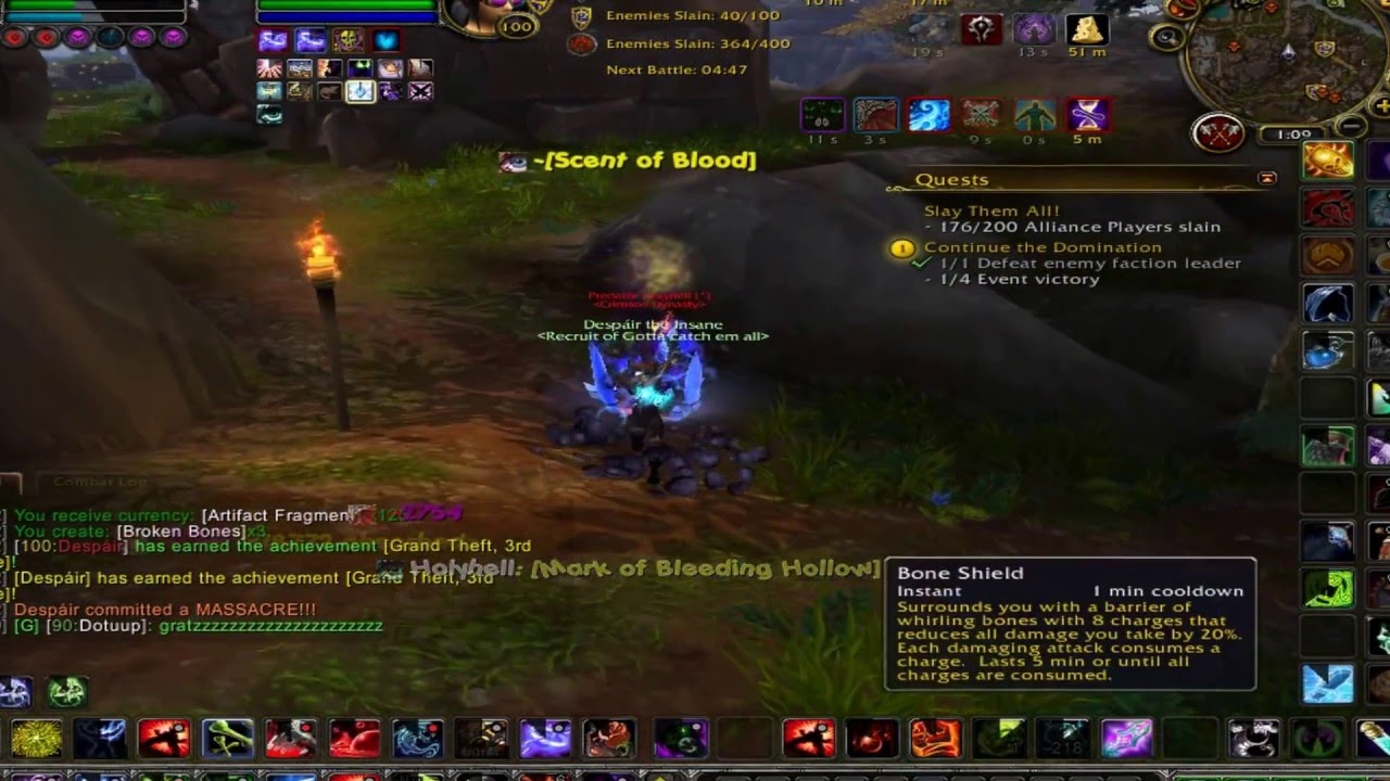 Blood dk pvp 6.2.3 Trolling ashran episode 1