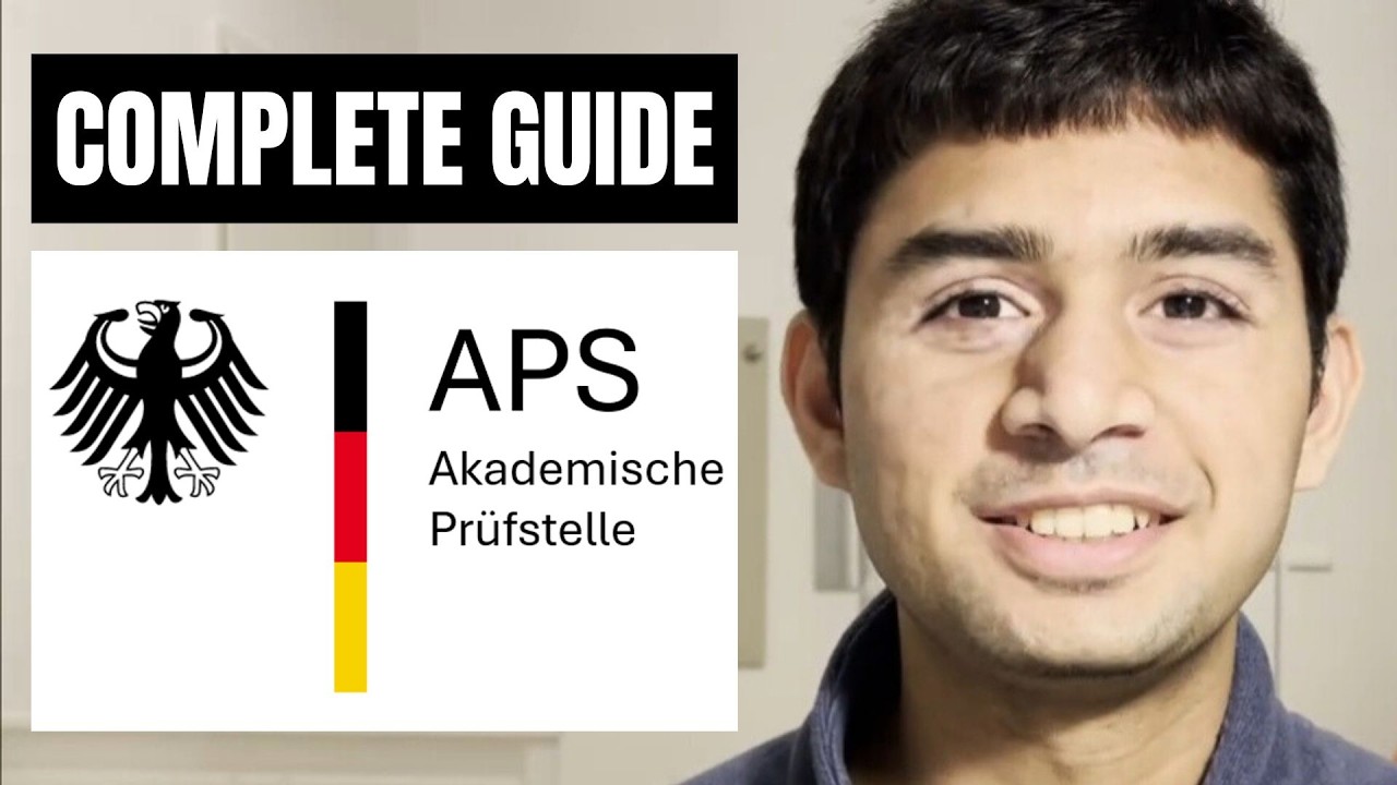 APS certificate for Germany (entire process)