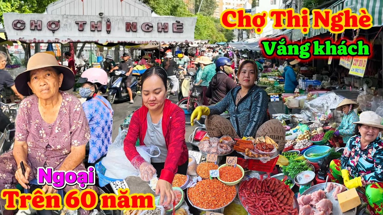 Vắng kinh khủng Ế chưa từng thấy trong tháng giêng chợ Thị Nghè Bình Thạnh