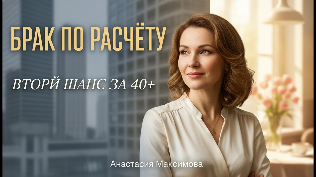 【аудиокнига 】40+ и второй шанс: Истории любви и брака по расчёту | Аудиокнига Анастасия Максимова