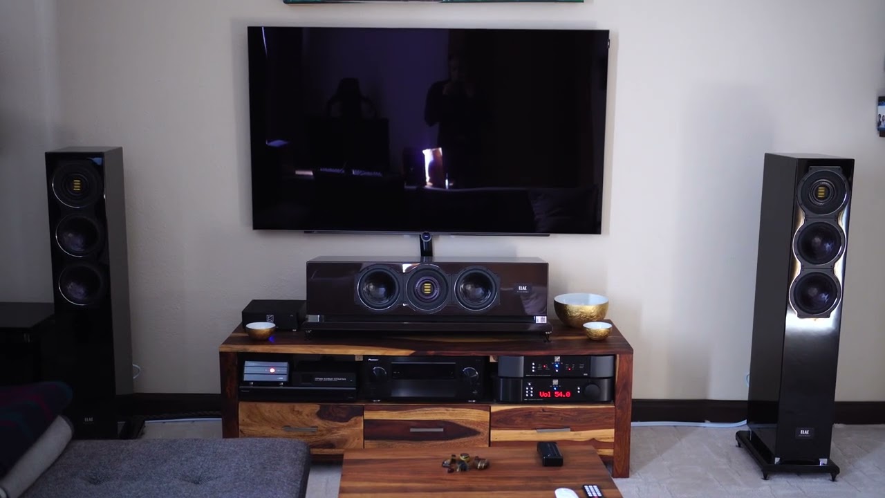 Elac 507 + Moon 600i + Moon 280D Stereo Hifi