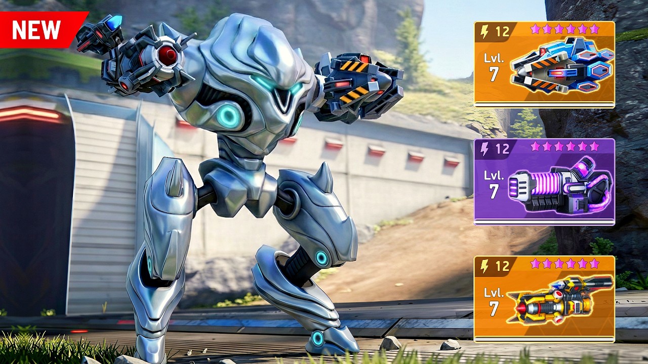 New RUBY05A - Hemlock with Gemini 12, Savant 12, Fusion Cannon 12 - Mech Arena