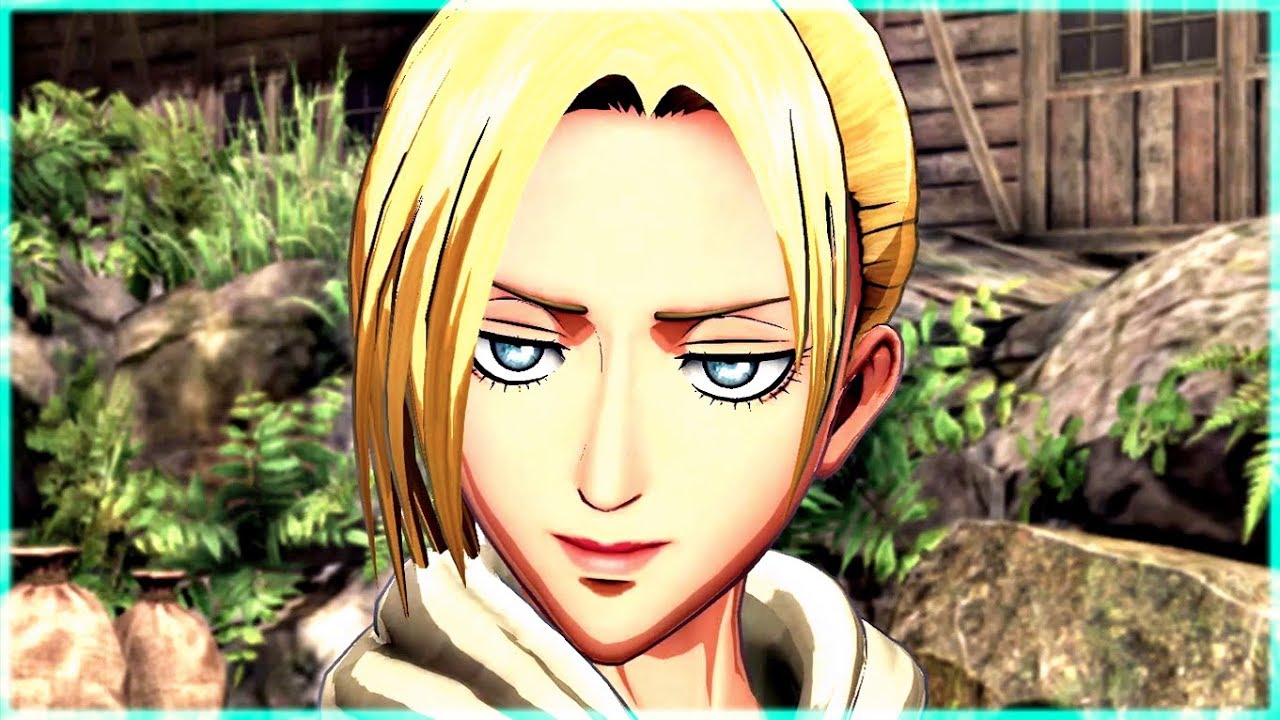 Annie reveals the Origin of her Technique - Attack on Titan 2 Game  - Annie Friendship Event