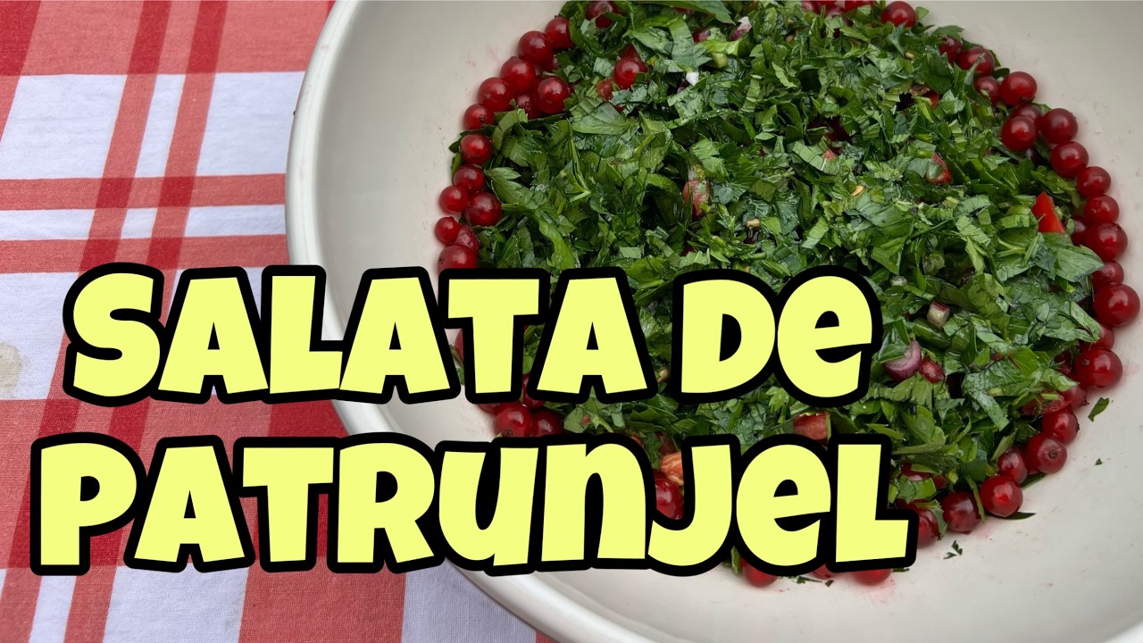 Salata de patrunjel sau 