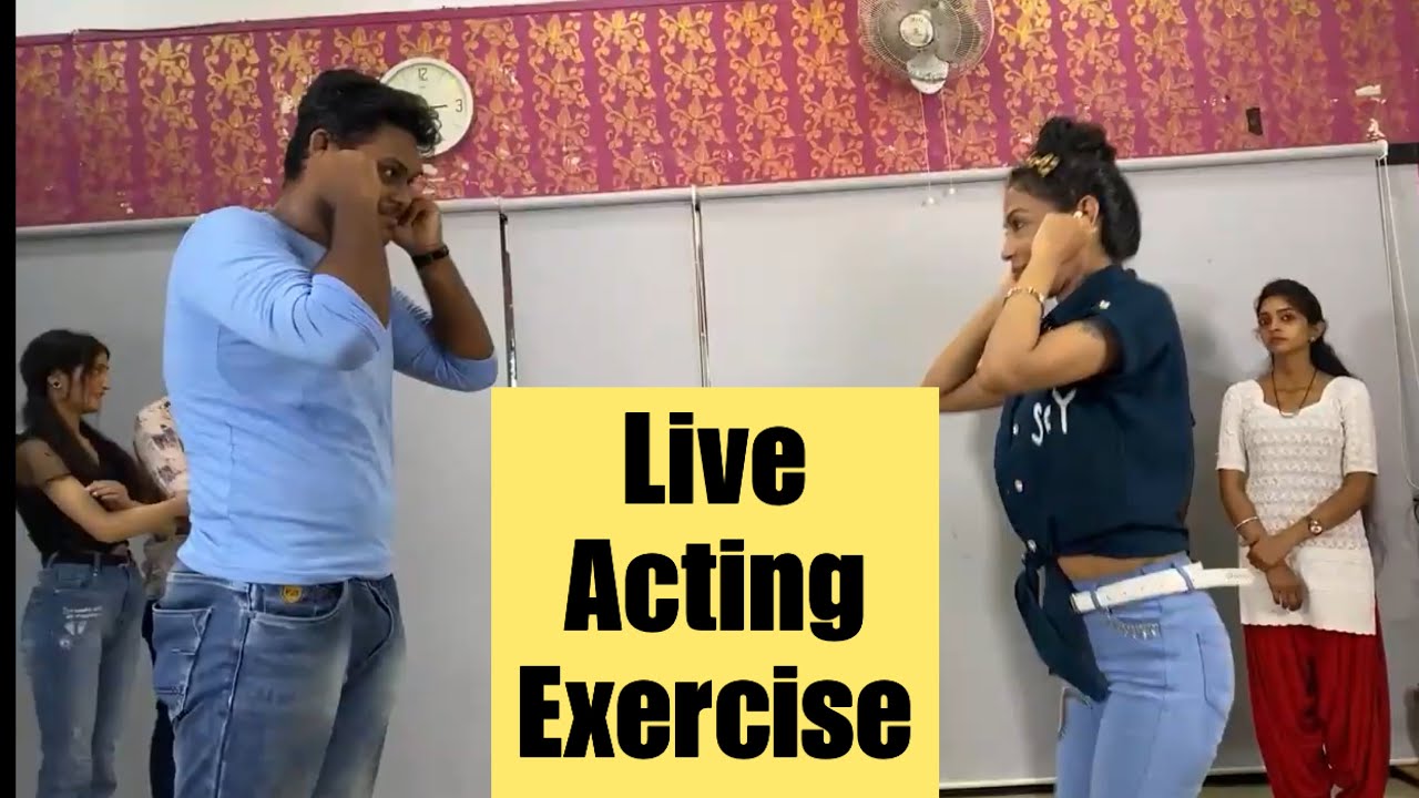 Mirror exercise - Acting Class by Vinay Shakya
