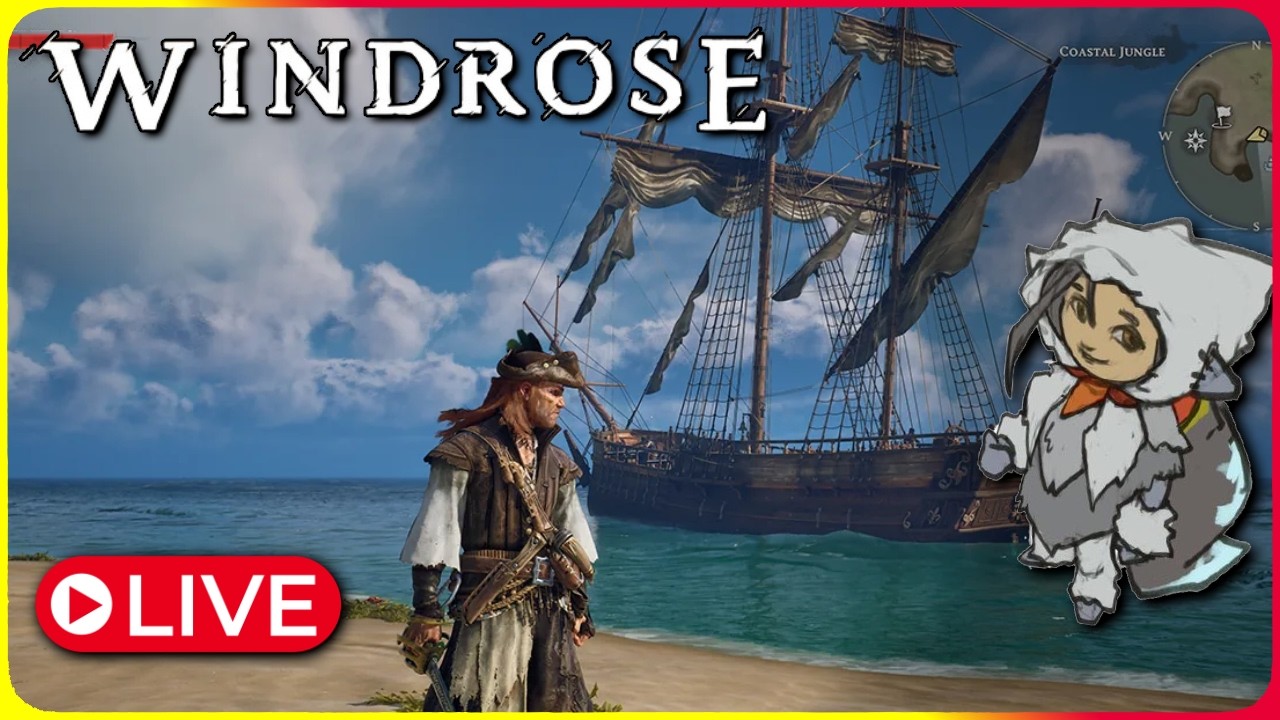 O jogo de Piratas mais antecipado de 2026?? Windrose Demo #1.3