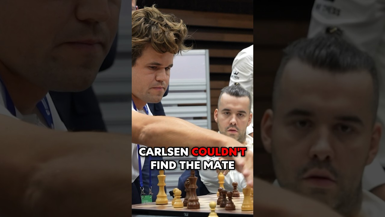 Nepomniachtchi is SHOCKED to SEE the CHECKMATE in Magnus Carlsen’s Game