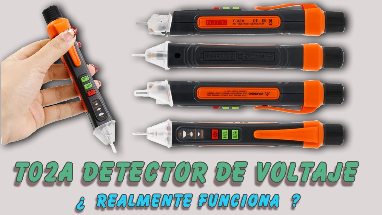 Detector Voltaje sin Contacto T02A.