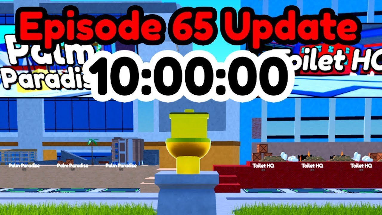 Episode 65 Update on Toilet Tower Defense - Roblox
