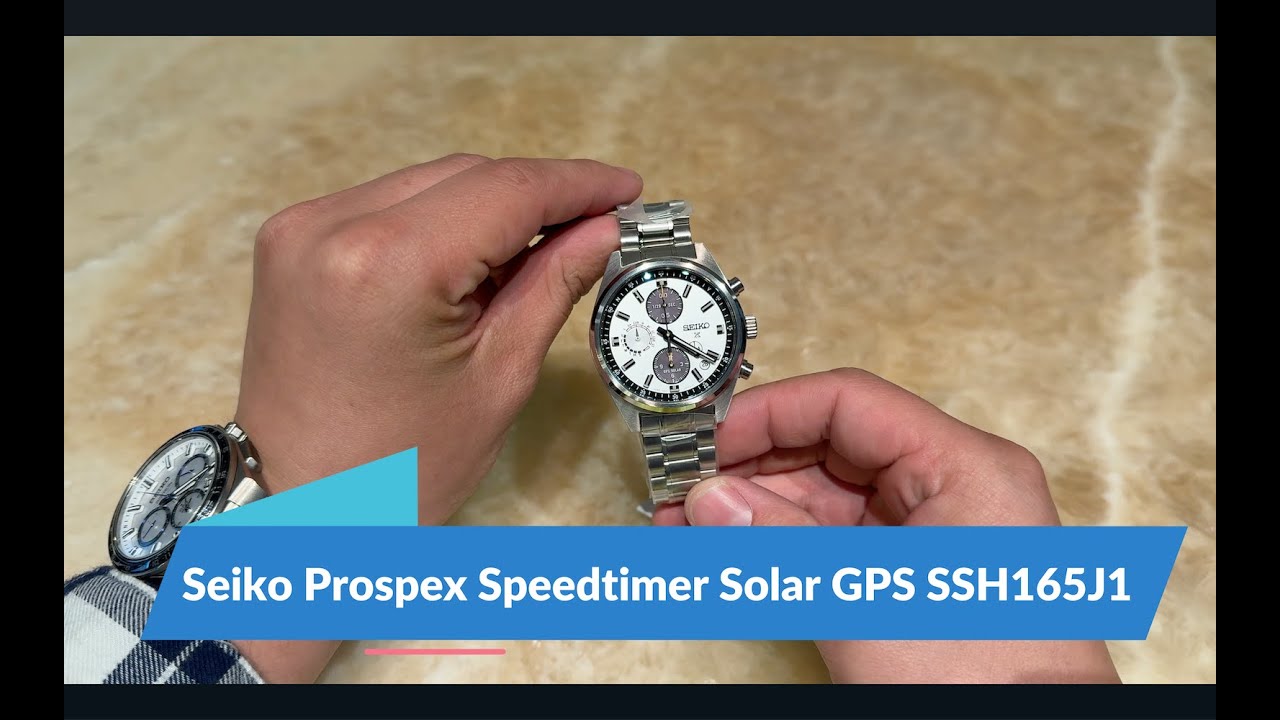 Seiko Prospex Speedtimer Solar GPS SSH165J1