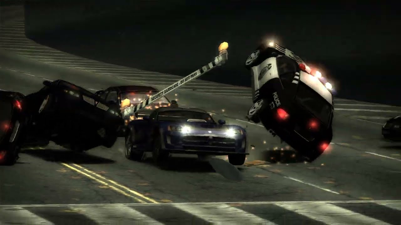 Need for Speed Most Wanted Dodge Viper SRT-10 Pursuit #7