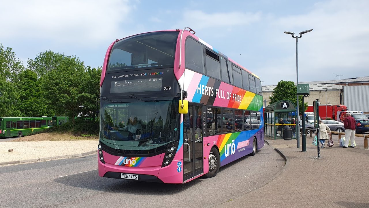 Uno ADL E40D/ADL Enviro 400MMC 259/YX67VFS - Route 601