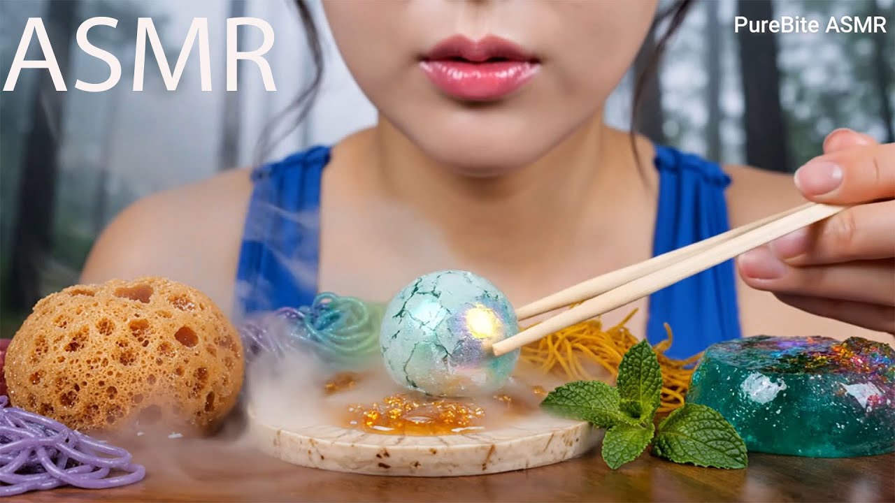 Matcha Honey Ribbon | Soothing Green ASMR