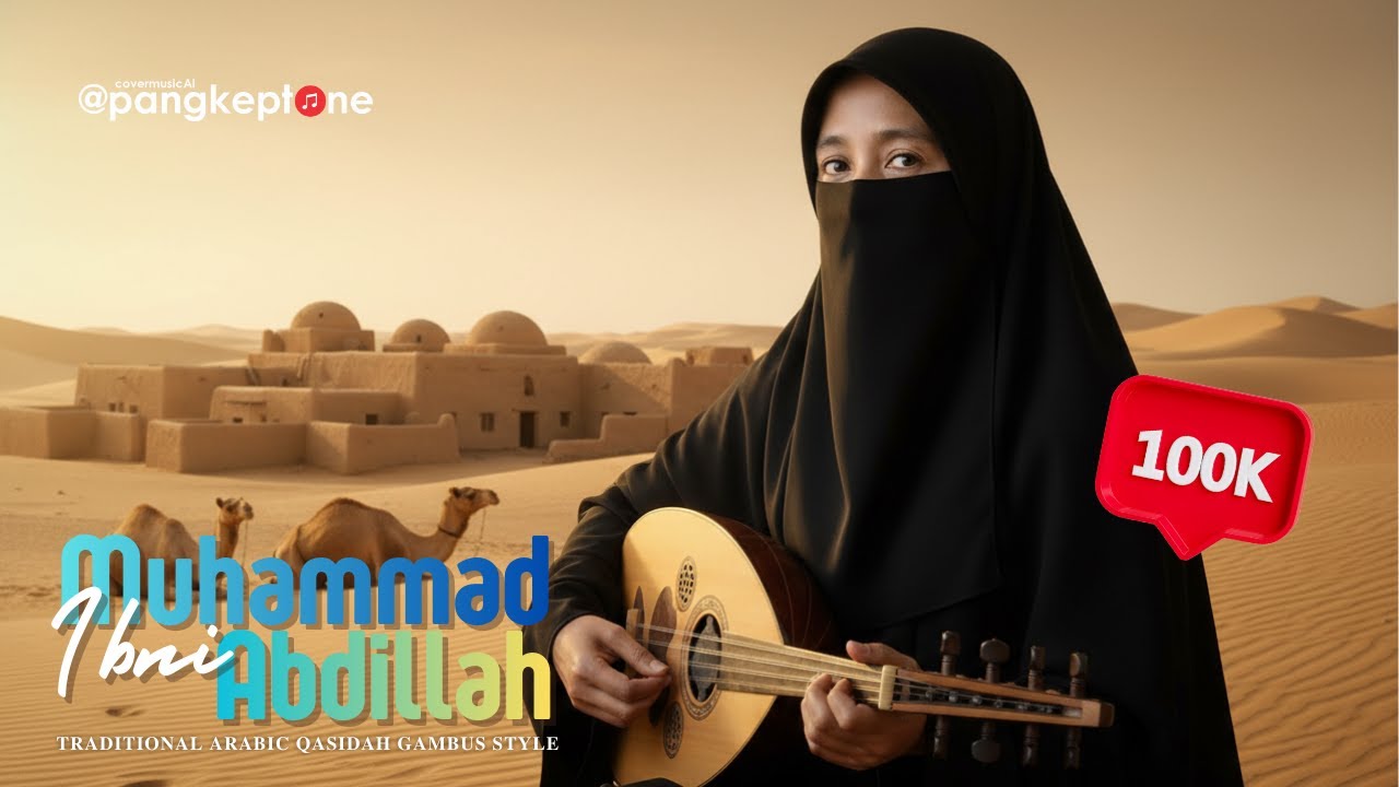 #edisiramadhan  Muhammad Ibni Abdilah Cover Traditional Arabic Qasidah Gambus style