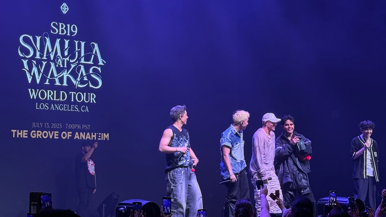 SB19 - Moonlight (slow version) + I Want You (need them version hehe) | SAW LOS ANGELES 