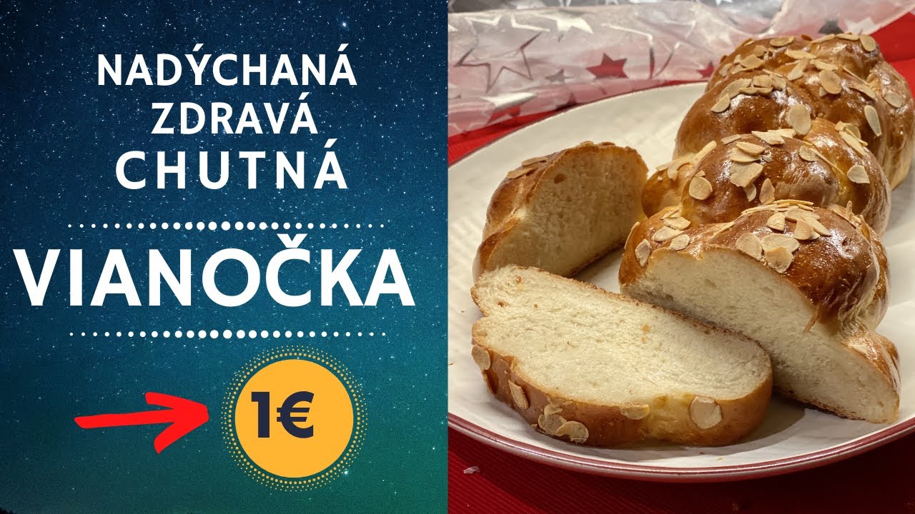 Nadýchaná, Zdravá a Výborná VIANOČKA za 1€! Overený 80-ročný Recept. Bez Vajec.