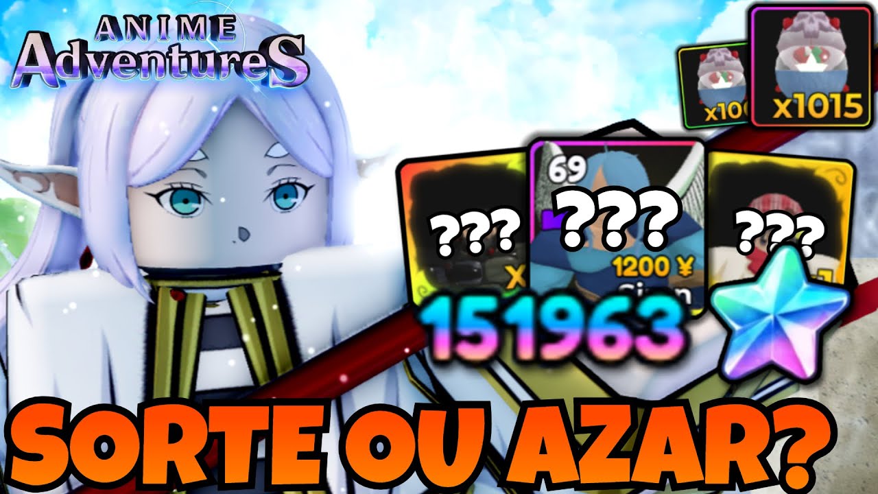 GASTEI 150.000 HOLIDAY STARS EM BUSCA DO AIZEN E DOS PERSONAGENS DE NATAL NO ANIME ADVENTURES!