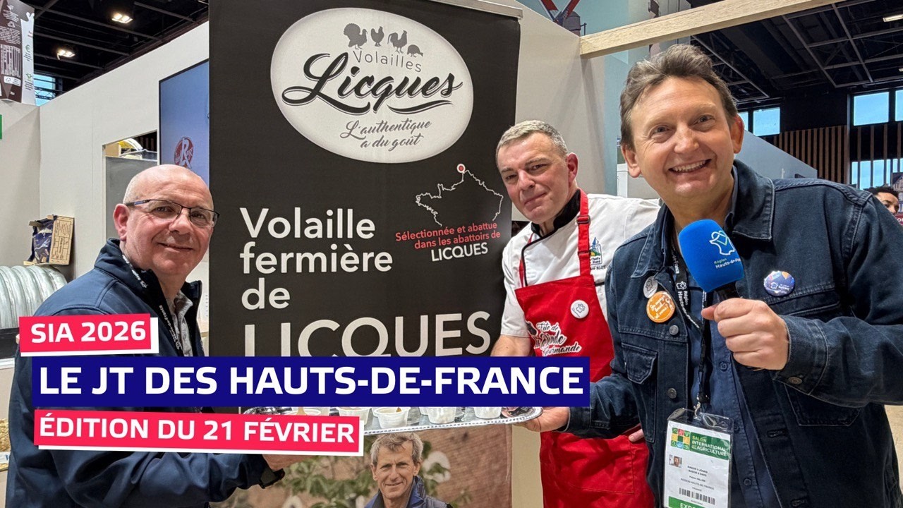 Samedi 21 février : suivez le JT des Hauts-de-France en direct du #SIA2026