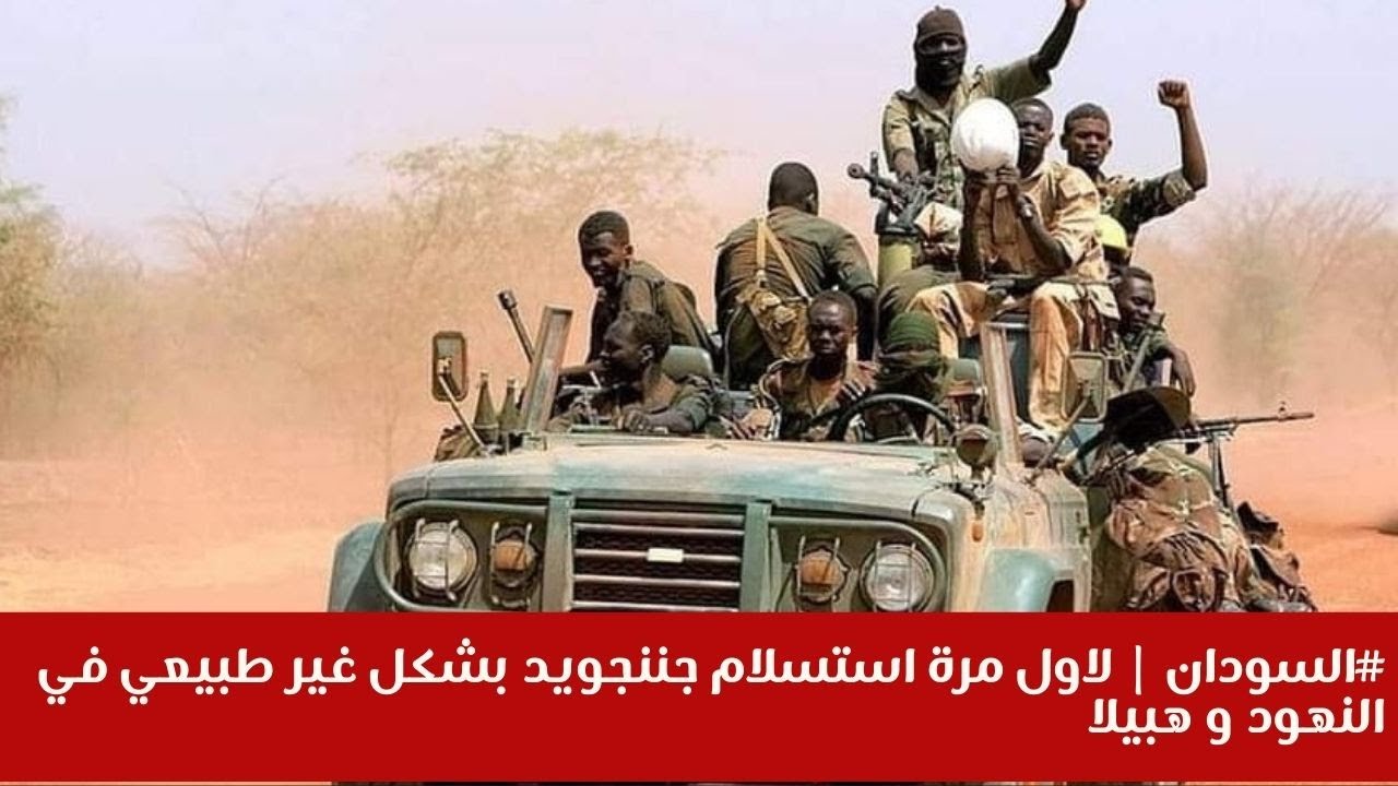#السودان | لاول مرة استسلام جننجويد بشكل غير طبيعي في النهود و هبيلا