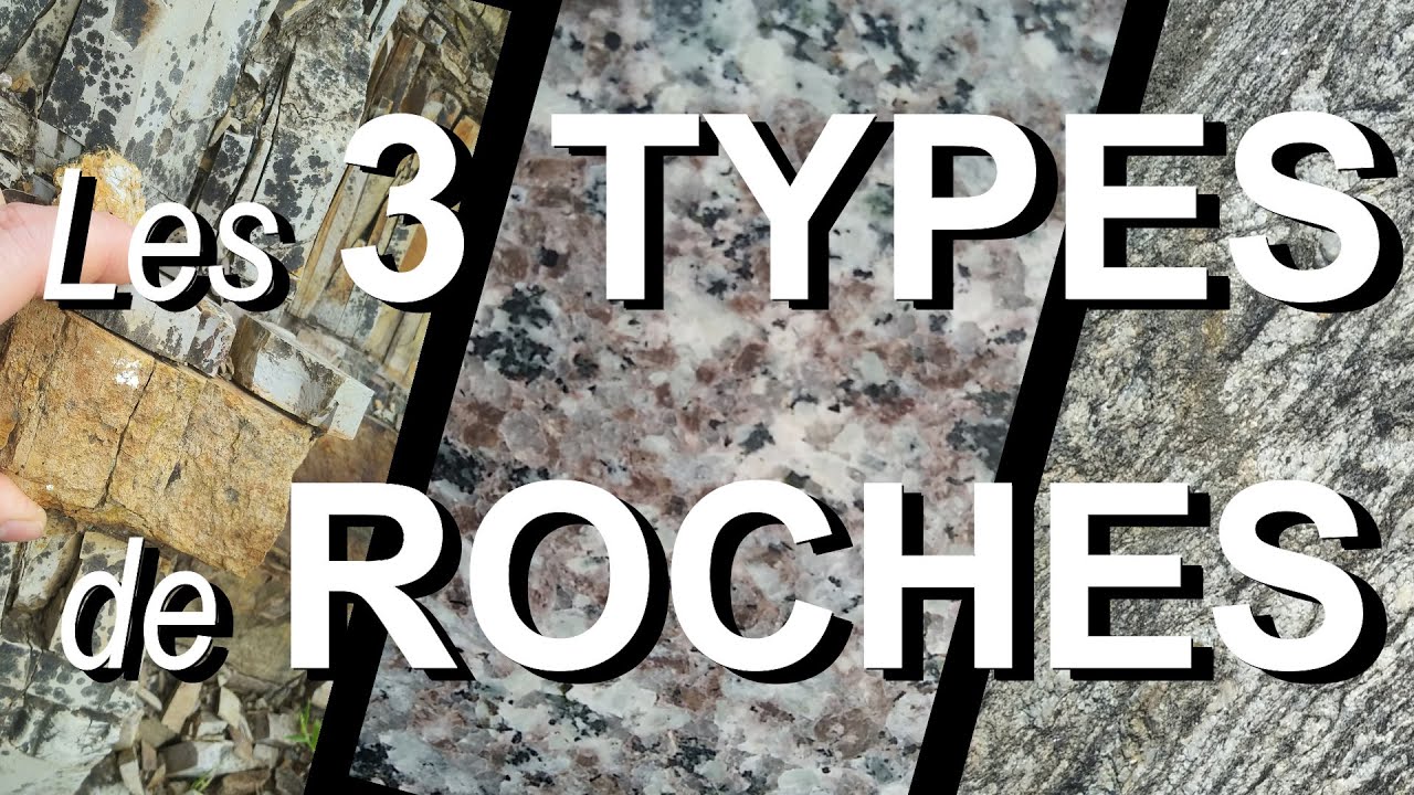 Les 3 TYPES DE ROCHES - par Mme RUAULT-DJERRAB