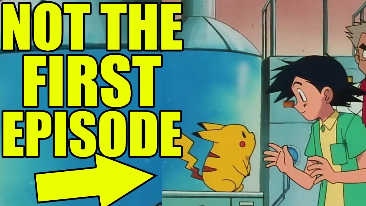 The Lost Very First Pok&eacute;mon Pilot Episode (Pok&eacute;mon Lost Media)