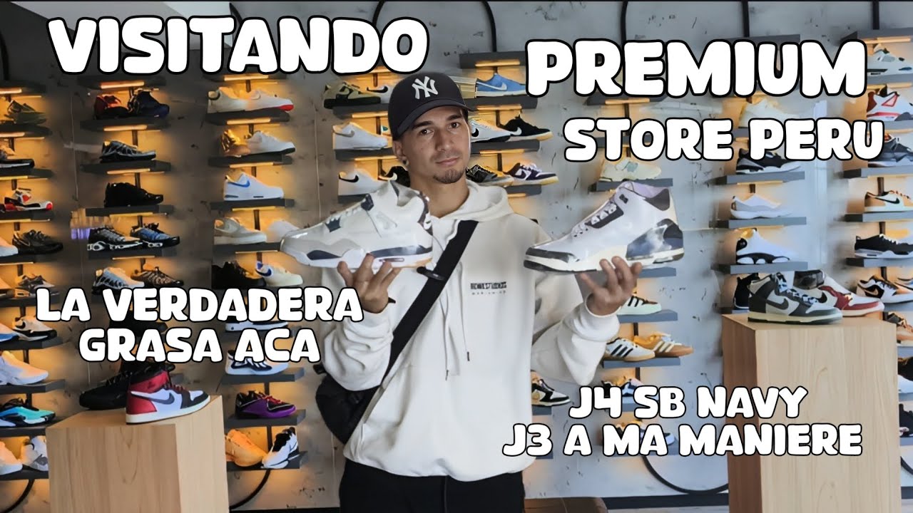 VISITANDO PREMIUM STORE PER&Uacute; - SNEAKERS EX&Oacute;TICOS - AIR JORDAN 3 UNRELEASED 🔥🔥
