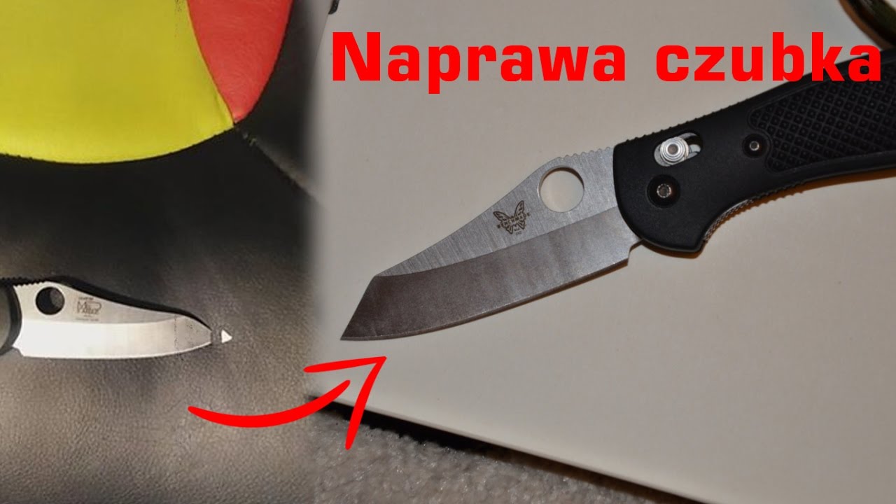 Reanimacja Griptilliana! - Jak naprawić złamany czubek noża?